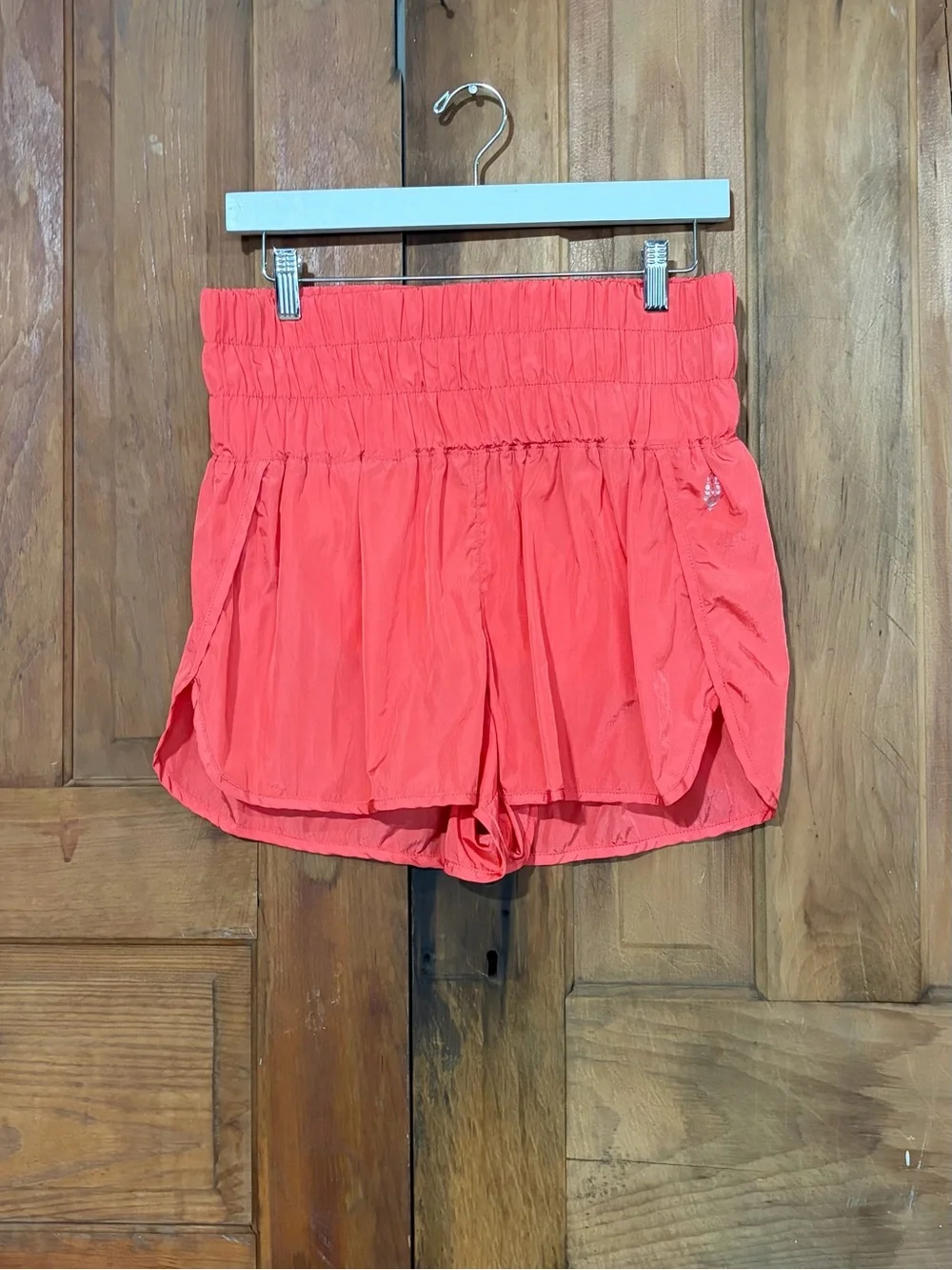 Free People | FP Movement – The Way Home Run Shorts – Coral Red Athletic – Sz. S